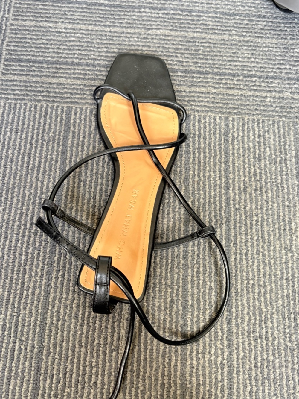 Strappy barely there sandal